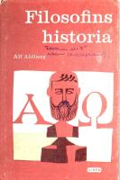 Filosofins historia
