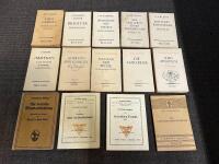 14 &auml;ldre tyska b&ouml;cker; Schiller, Goethe, Kleist, Heine m fl