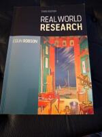 Real world research : a resource for users of social research methods in applied settings