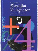 Klassiska klurigheter