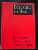 Bergvalls ordlista f&ouml;r grundskolan