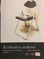 Kvalitativa analyser