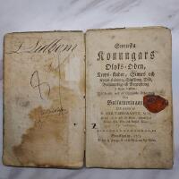 "Swenska Konungars Olycks-&ouml;den, kropps-skador, sinnes och...balsamering och begrafning..." 