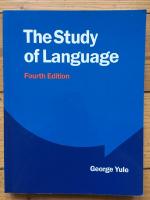 The study of language