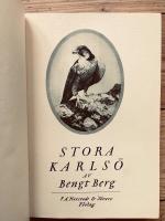 Abu Markub. P&aring; jakt efter Jordens m&auml;rkv&auml;rdigaste f&aring;gel. / De sista &ouml;rnarna / L&aring;ngn&auml;bbor och dv&auml;rgm&aring;sar. S&auml;llsynta f&aring;glar, f&ouml;rsta samlingen / Med tranorna till Afrika / Min v&auml;n fj&auml;llpiparen / Stora Karls&ouml;. En bok om havets f&aring;glar. / Storkar och h&auml;grar. En bok om sk&aring;nska f&aring;glar. / T&aring;kern. En bok om f&aring;glarnas sj&ouml;. / Vildg&auml;ss och skr&auml;nt&auml;rnor. S&auml;llsynta f&aring;glar, andra samlingen.