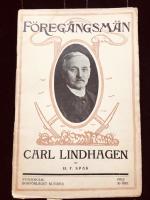 Carl Lindhagen. : några konturer av ett rikt liv