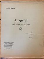 Sonate pour Violoncelle et Piano
