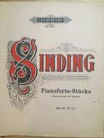 Pianoforte-Stucke Op. 62  No. 4, 5