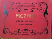 Streich-Quartette von W. A. Mozart fur Piano zu 4 H&auml;nden I-III