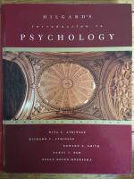 Hilgard's introduction to psychology