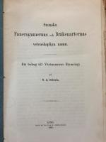 Svenska Fanerogamernas och Br&auml;kenarternas vetenskapliga namn. Ett bidrag till V&auml;xtnamnens Etymologi.