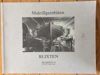 Makrillgarnb&aring;ten Blixten Del I.  F&ouml;reningen Allmogeb&aring;tar &Aring;rsbok 1991. Tr&auml;biten 74
