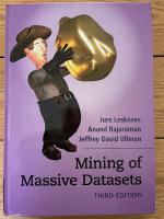 Mining of massive datasets