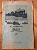 Modellsm&aring;bruket Hemmet Skara : ett "sm&aring;brukarhem" uppf&ouml;rdt enligt af Jordbruksdepartementet prisbel&ouml;nta ritningen "S & S" : beskrifvning och kostnadsf&ouml;rslag