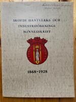 Sköfde hantverks- och industriförenings minnesskrift 1868 - 1928