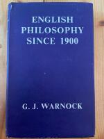 English philosophy since 1900