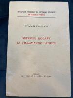 Sveriges sj&ouml;fart p&aring; fr&auml;mmande l&auml;nder