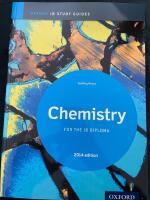 Chemistry - for the IB diploma study guide