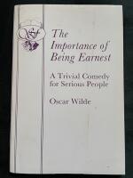 The importance of being earnest - trivial comedy for serious people