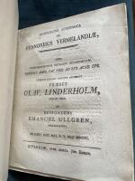Dissertatio academica de fennonibus Vermelandi&aelig; I-II