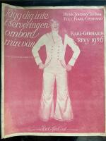 L&auml;gg dig inte i serveringen ombord min v&auml;n - Karl-Gerhards Revy 1926