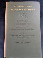 Katalog &ouml;ver handskrifterna i Kungl. biblioteket i Stockholm skriven omkr. 1650 under ledning av Isaac Vossius