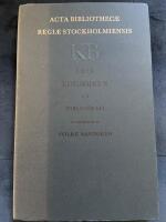 Erik Lindegren. En bibliografi