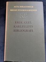 Erik Axel Karlfeldts bibliografi
