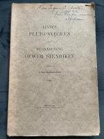 Linn&eacute;s Pluto Svecicus och Beskrifning &ouml;fwer stenriket