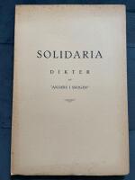 Solidaria : dikter