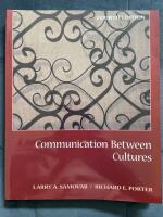 Communication Between Cultures