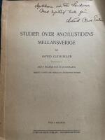 Studier &ouml;ver Ancylustidens Mellansverige