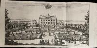 Facies Splendidissimi Ornatissimique Palatii Si&ouml;&ouml; qua spectat am&oelig;nissimum Hortum, qui ei est adsitus. [Kopparstick fr&aring;n Suecia Antiqua et Hodierna. Det lysande och h&auml;rligt utsmyckade slottet Sj&ouml; fr&aring;n den sida, som vetter &aring;t den ljuvliga tr&auml;dg&aring;rden.]