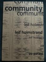 Community: Dikter och lyrisk dramatik 1998&ndash;2024