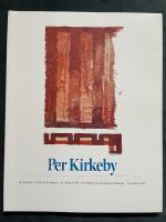 Per Kirkeby utst&auml;llningskatalog G&ouml;teborg 1992