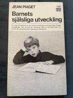 Barnets sj&auml;lsliga utveckling