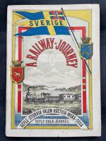 Gefle-Dala j&auml;rnv&auml;g. A Railway Journey. Translation. Gefle-Storvik-Falun-R&auml;ttvik-Mora- Orsa