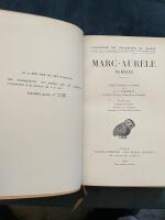 Pens&eacute;es. Texte &eacute;tabli et traduit par A. I. Trannoy. Pr&eacute;face d'Aim&eacute; Puech.