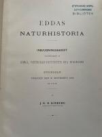 Eddas naturhistoria. Inbjudningsskrift vid &ouml;ppnandet af Kongl. Veterin&auml;r-Institutets nya byggnader i Stockholm tisdagen den 21 september 1880 kl. 2 e. m.