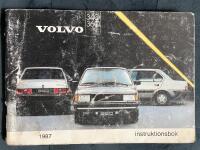 Volvo 340/360 1987 Instruktionsbok