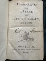 Vecko-skrift f&ouml;r l&auml;kare och naturforskare band III-V (1782, 1783, 1784)