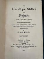 Die klassichen Stellen der Schweiz und deren Hauptorte. Band II