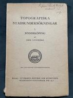 Topografiska stadsunders&ouml;kningar. 1 S&ouml;derk&ouml;ping
