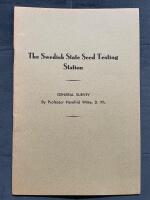 The Swedish State seed testing station : General survey