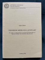 Teknikens medeltida apostlar? &middot; en studie av cistercienserna som b&auml;rare och f&ouml;rmedlare av teknisk kunskap i det medeltida Skandinavien