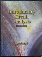 Introductory circuit analysis