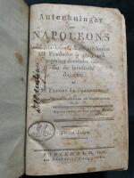 Anteckningar om Napoleons enskilda lefnad, hans &aring;terkomst till Frankrike &aring;r 1815 och regering derst&auml;des under de hundra dagarna; af M. Fleury de Chaboulon, Napoleons d&aring; varande cabinetts- och handsecreterare, m. m. 1-2.