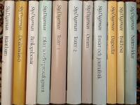 Samlade skrifter 1-11 (komplett) : Ormen; De d&ouml;mdas &ouml;; Tysk h&ouml;st; Nattens lekar; Br&auml;nt barn; Teater 1-2; Br&ouml;llopsbesv&auml;r; Dagsedlar; Dikter, noveller, prosafragment; Ess&auml;er och journalistik. Med kommentarer av Hans Sandberg.