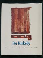 Per Kirkeby utst&auml;llningskatalog G&ouml;teborg 1992