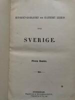 Historiskt-geografiskt och statistiskt lexikon &ouml;fver Sverige. I-VII. + Supplement. + Till&auml;gg. + Register.